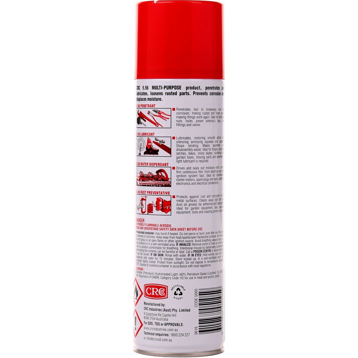 CRC 5.56 Multi-Purpose Lubricant 400G - 5005