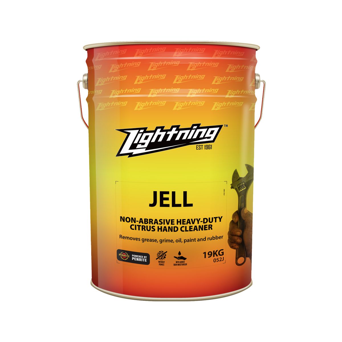 Lightning Jell Citrus Hand Cleaner 19kg - 052J