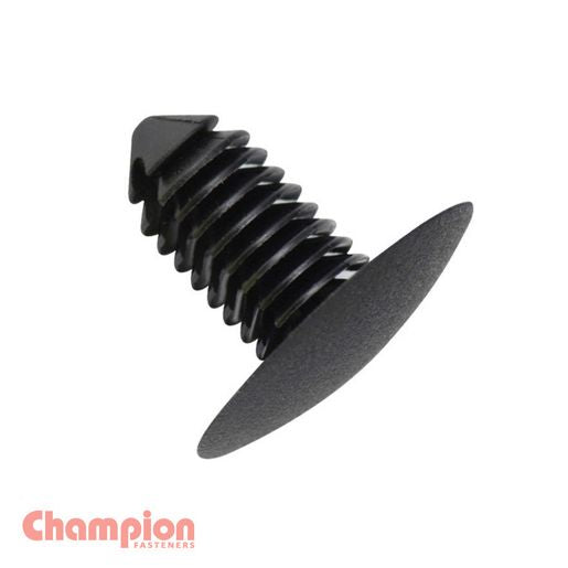 Champion Xmas Tree Clip :Black Len:19mm Stem Dia: 10mm Hd:24mm - CBP176