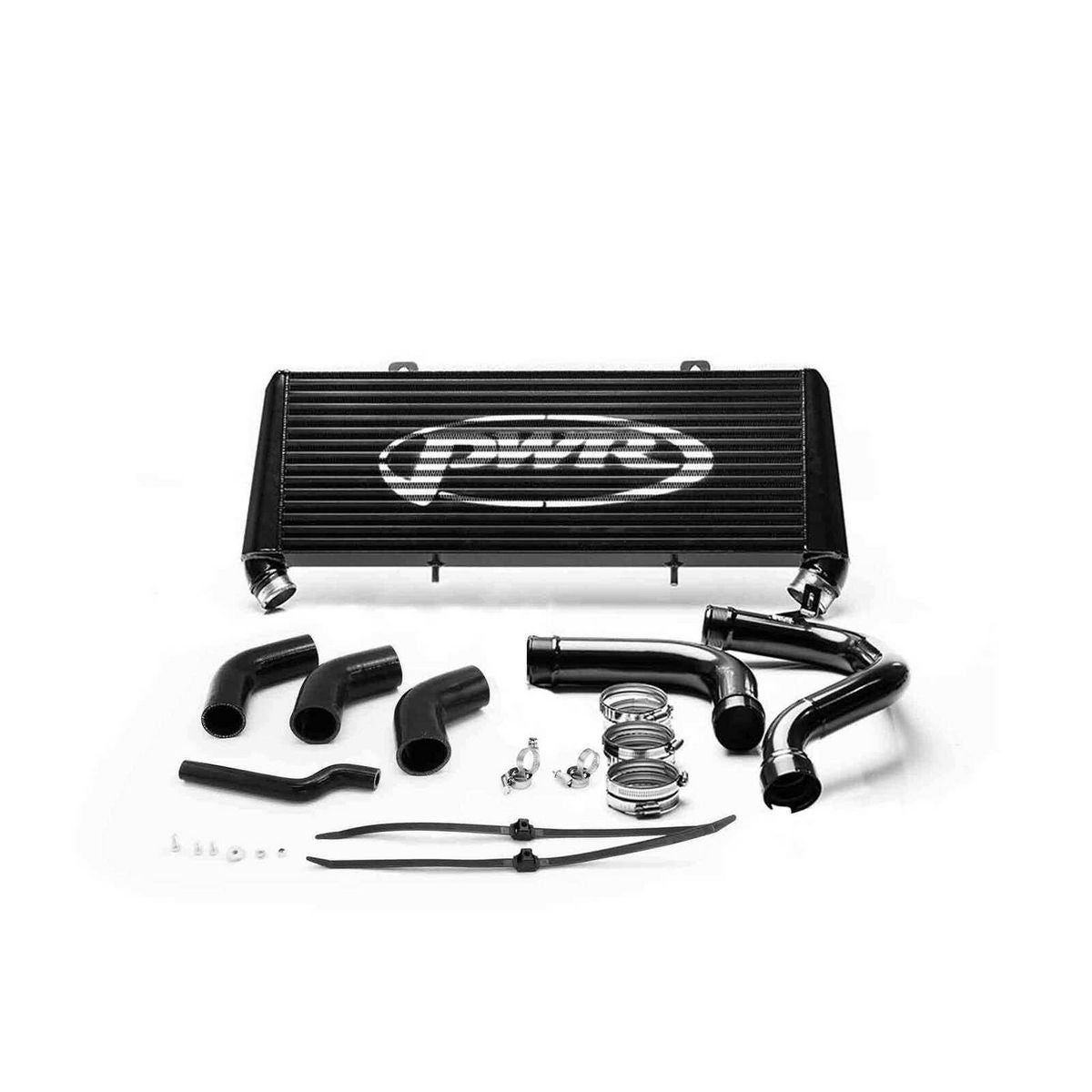 PWR Intercooler Kit 68mm (Black) fits Nissan Navara D23 - PWI65094BK
