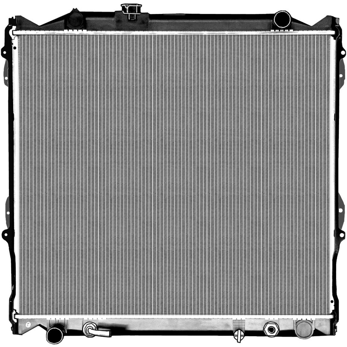 FloKool Radiator Aluminium Core Plastic Tank (Suits Auto) - RAD1537