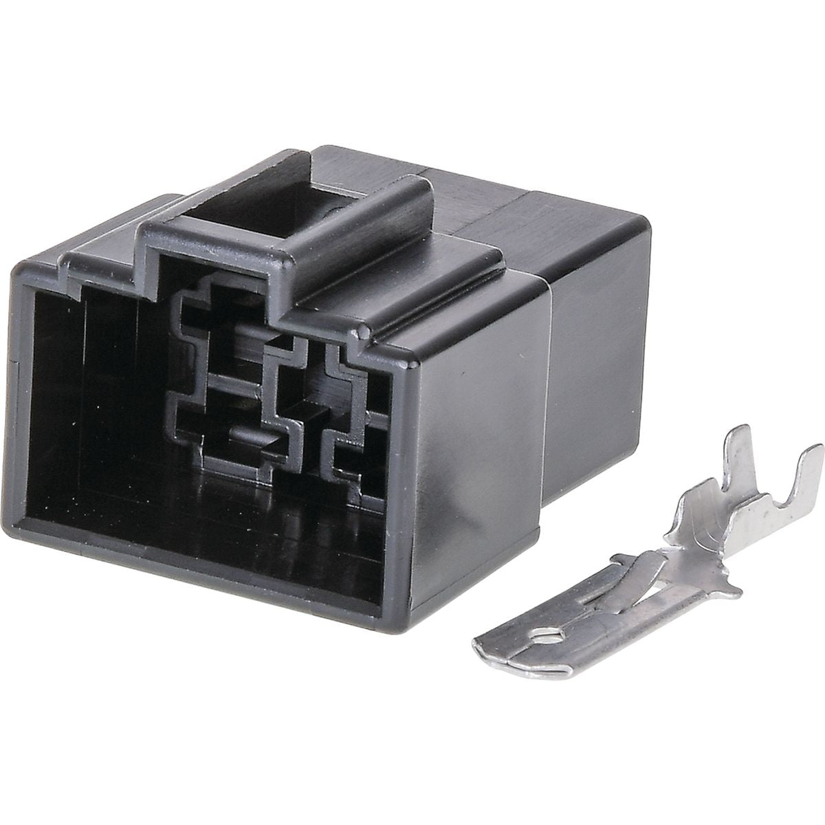 OEX QC Connector Female Black 4 Pole - 10 Pce - ACX2683BK