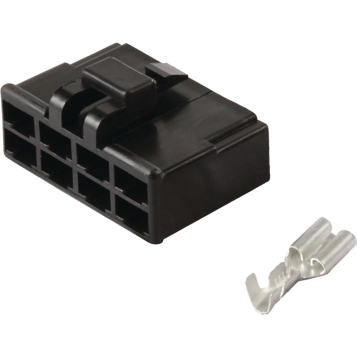 OEX QC Connector Male Black 8 Pole - 10 Pce - ACX2691BK