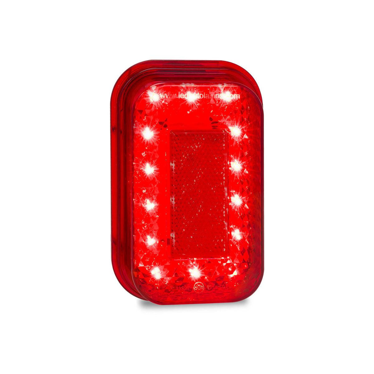 LED Autolamps 12/24v Stop/Tail Lamp 130x86mm Bulk - 130RMB