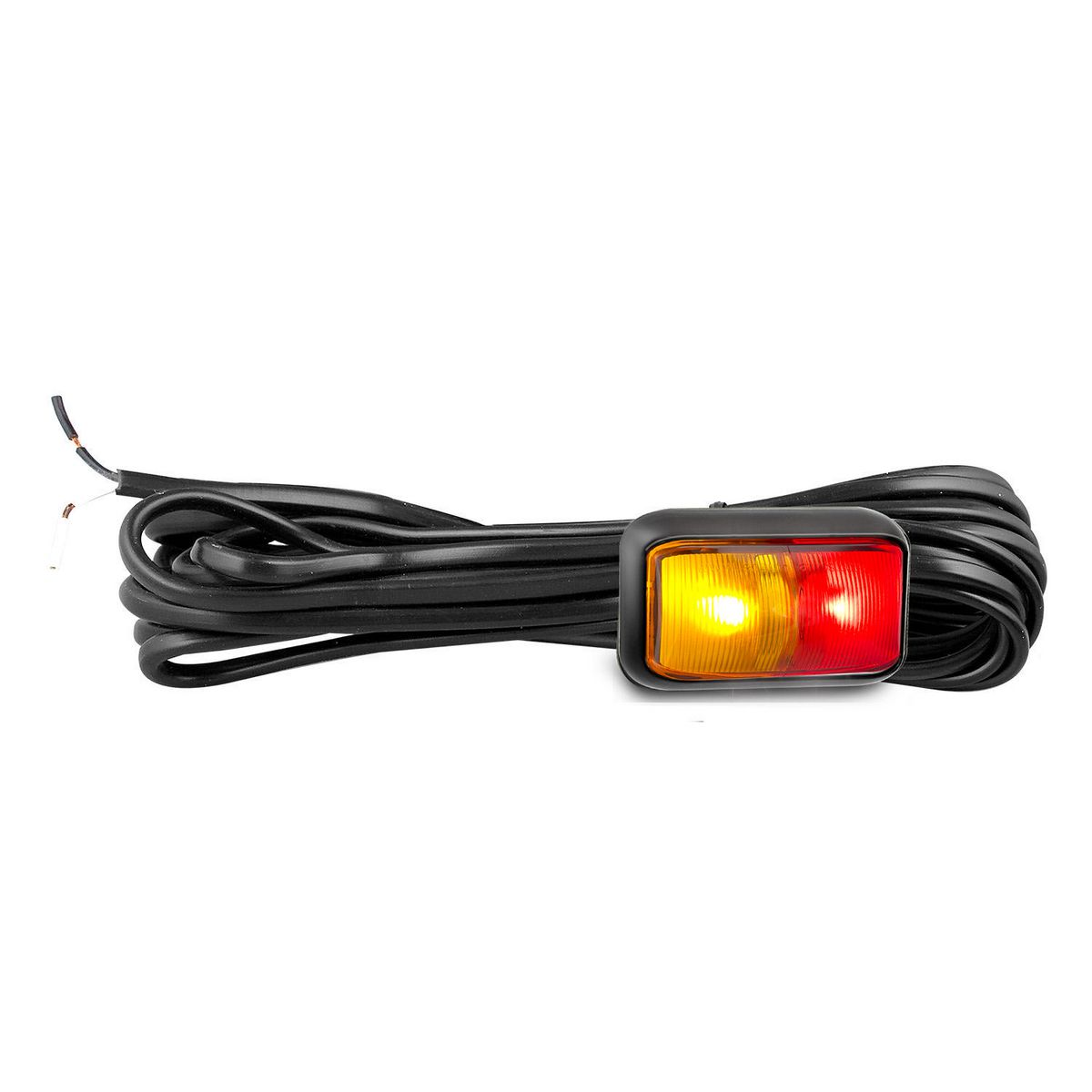 LED Autolamps Side Marker Light Red/Amber LED 9 to 33V - 58ARM3