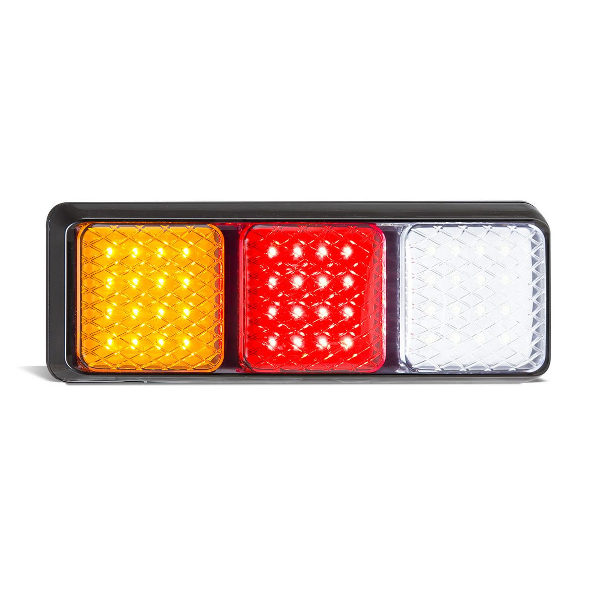 LED Autolamps 12/24V Stop/Tail/Indicator/Reverse Light 284x100x27mm - 282ARWMB