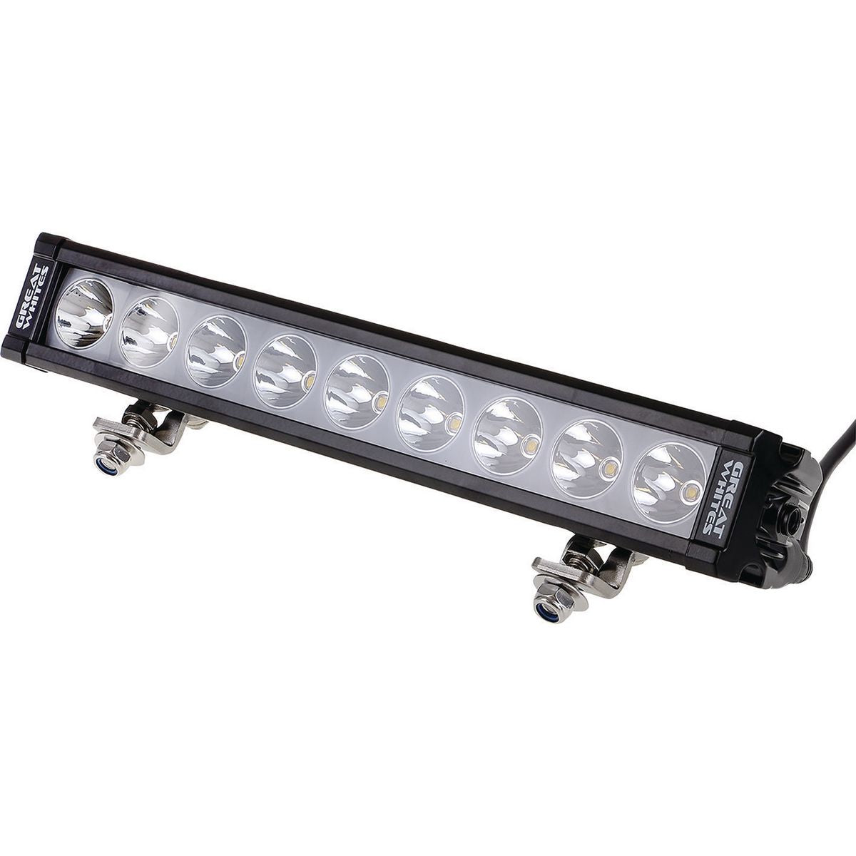 Great Whites Attack LED Driving Light Bar Backlit (9x5W) Spot Beam 11-32V - GWB5094
