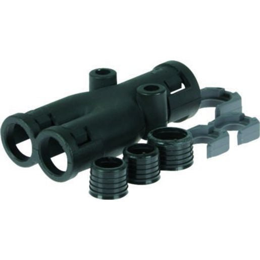 OEX Convoluted Tubing Fitting Y-Piece Suits 20/16mm - ACX1235