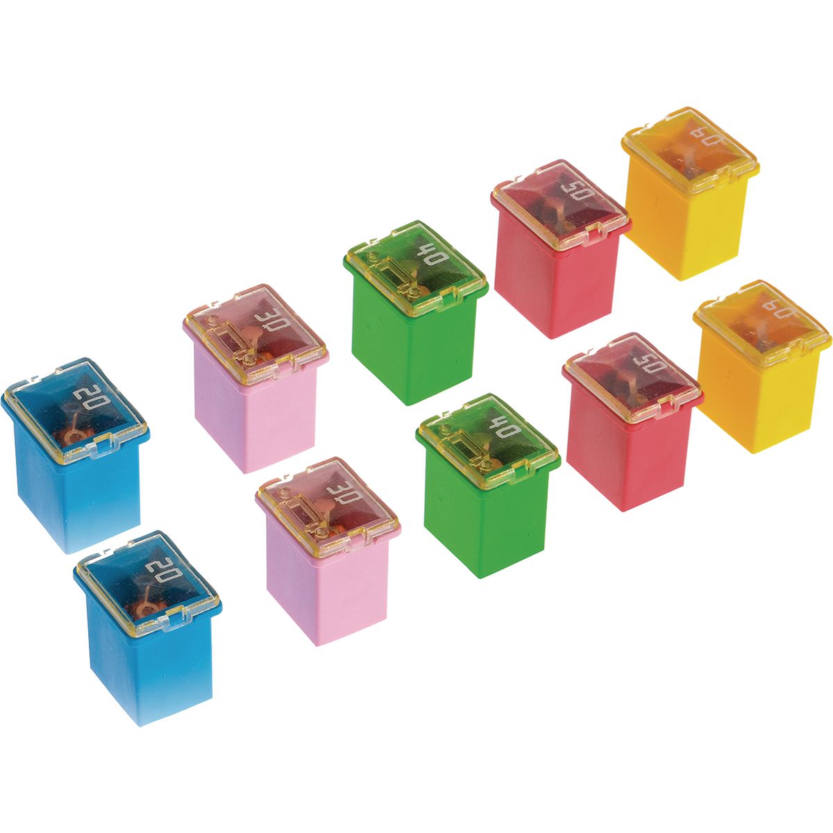 OEX Fusible Link, Low Profile Female, J Case, Assortment - Pack of 10 - ACX1818