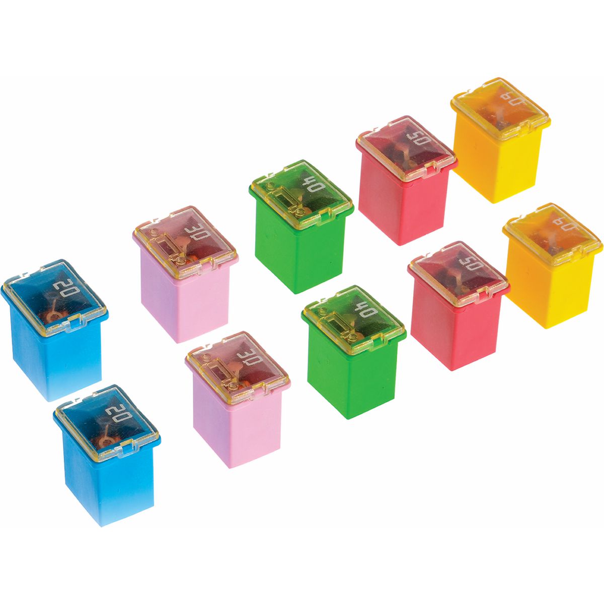 OEX Fusible Link, Low Profile Female, J Case, Assortment - Pack of 10 - ACX1818
