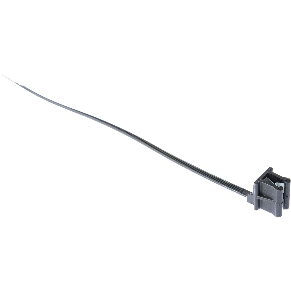 OEX Nylon Cable Ties 3mm x 150mm w/ Mount Black 20 Pack - ACX1442