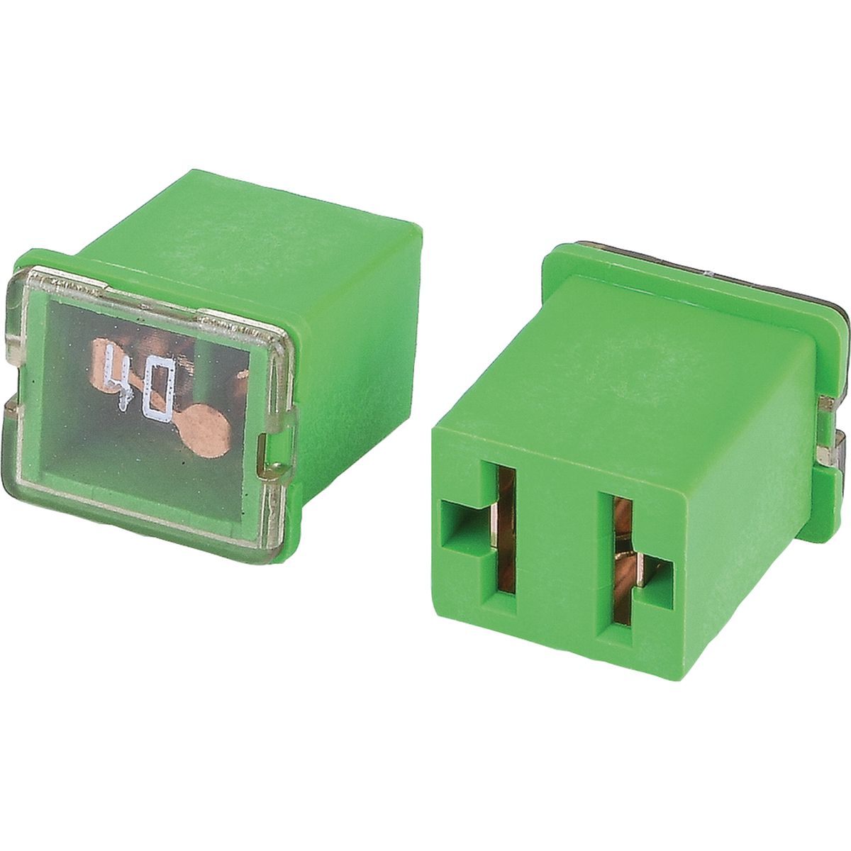 OEX Fusible Link Low Profile J-Case 40A Green (Pack of 5) - ACX1816