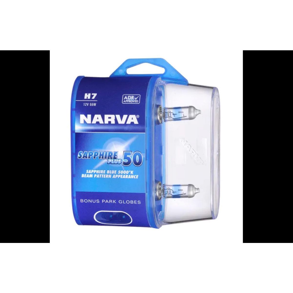 Narva H7 12V 55W Sapphire Plus 50 Globe - 48525BL2