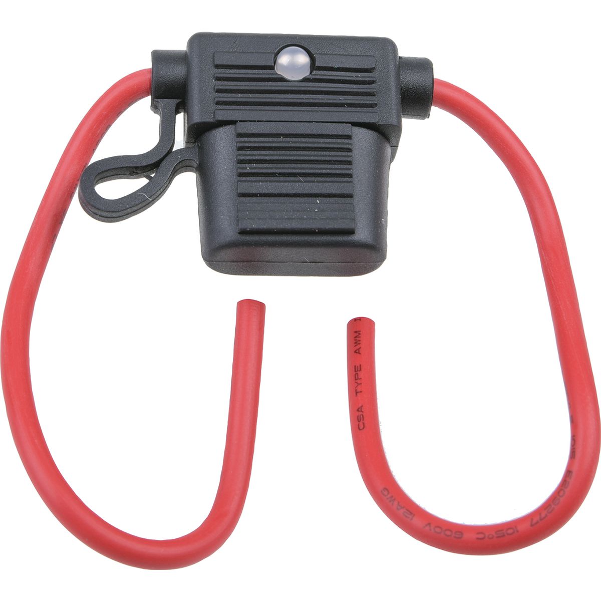 Narva In Line Standard Blade Fuse Holder 1 Way 30A - 54406LEDBL