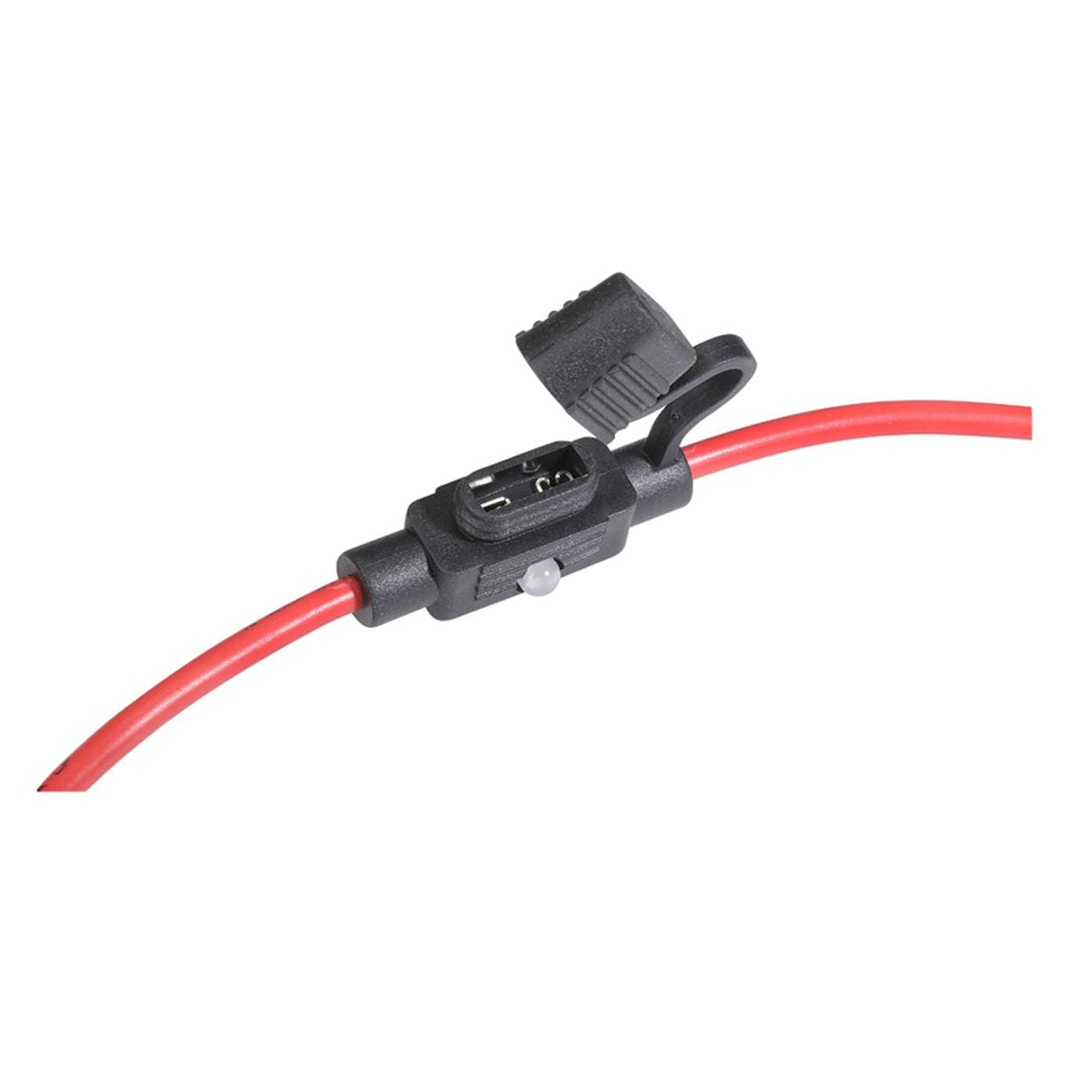 Narva In Line Mini Blade Fuse Holder with LED Indicator - 54412LEDBL
