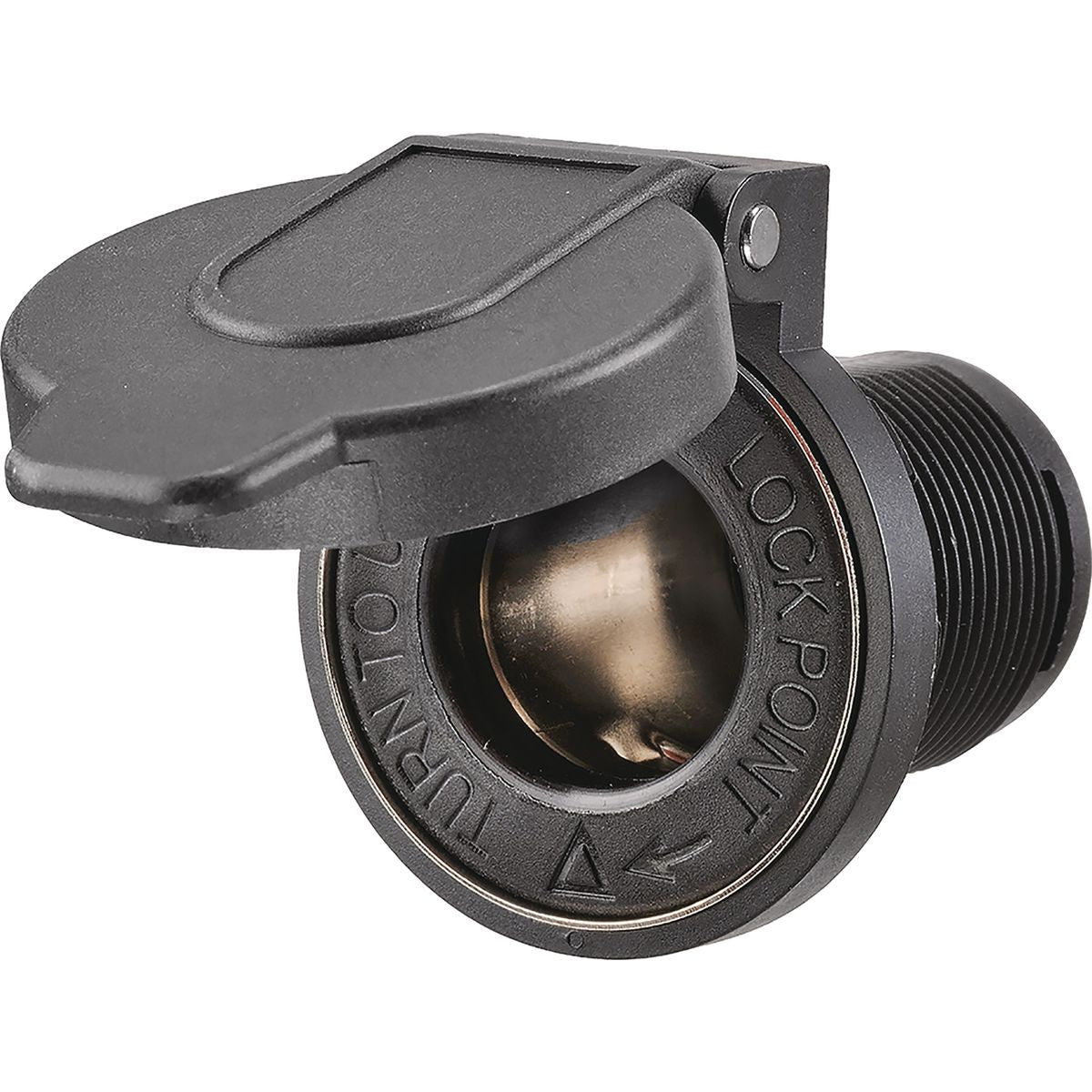 Narva Heavy Duty Accessory Socket with Magnetic Cover - 81109BL