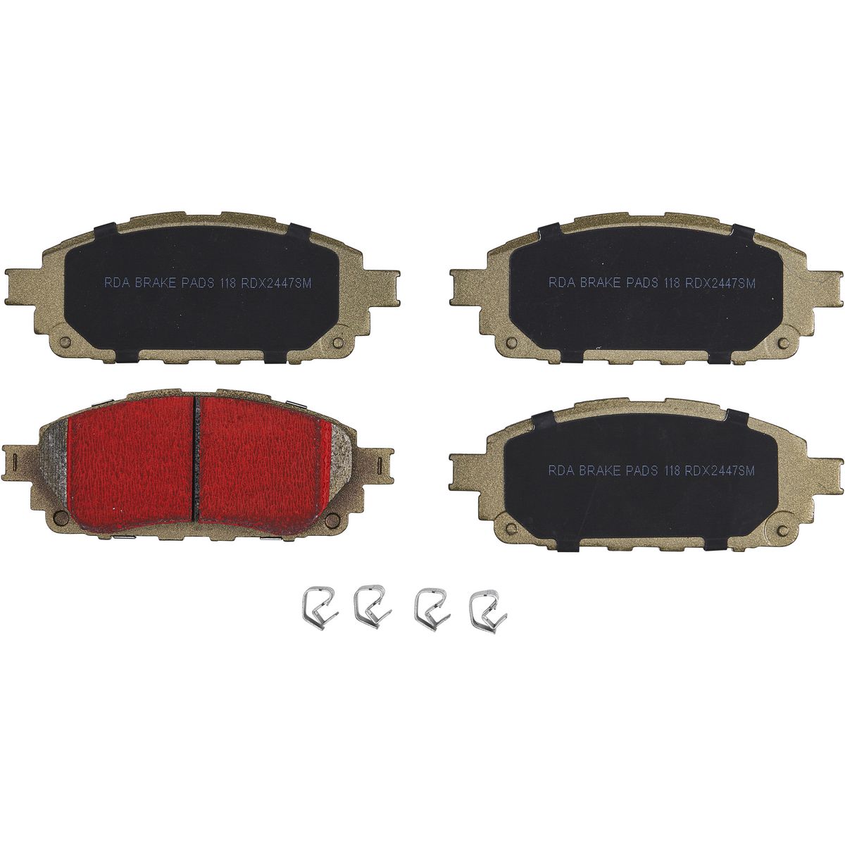 RDA Brakes Extreme Brake Pad Set Front - RDX2447SM