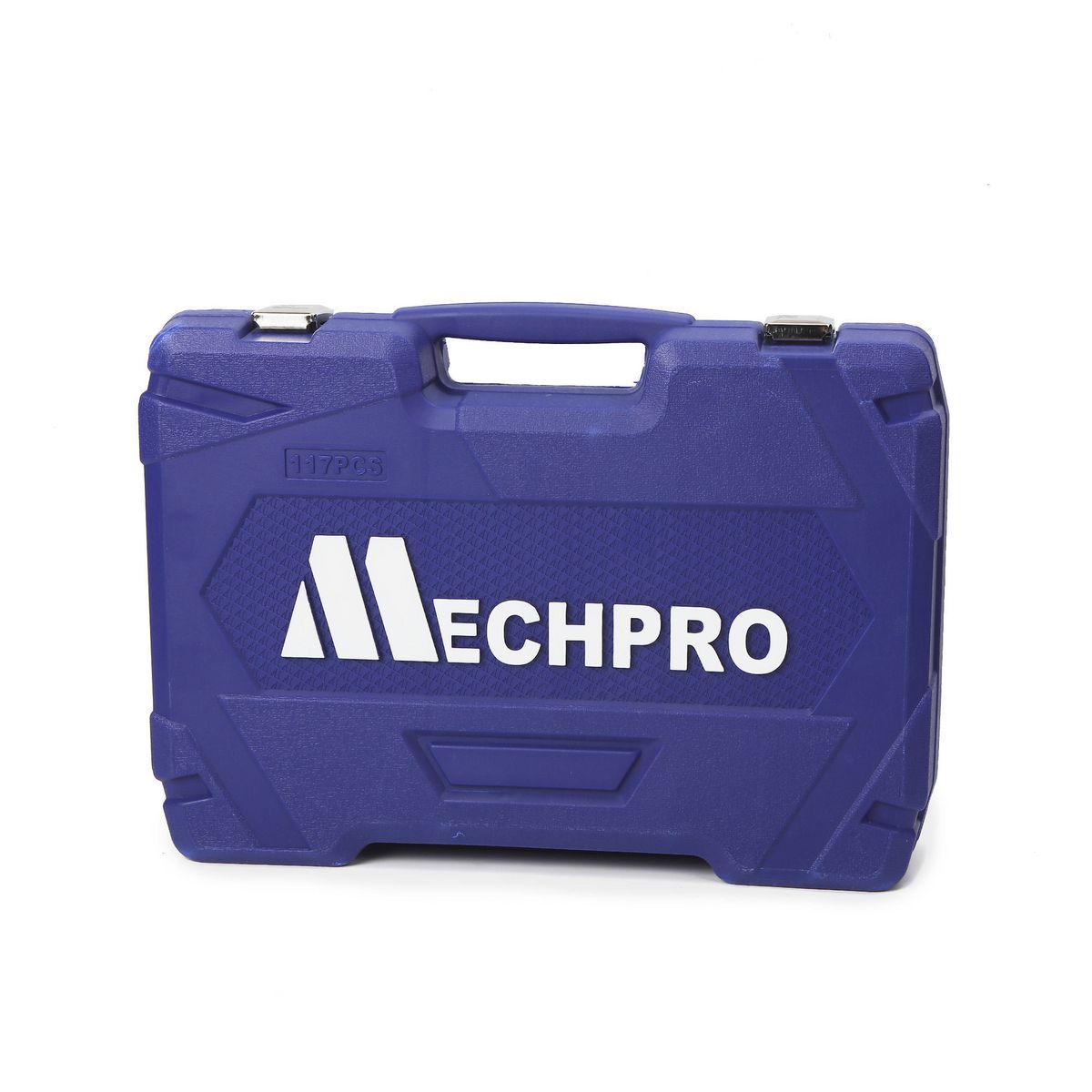 Mechpro Blue Automotive Tool Kit Metric 1/4In, 3/8In & 1/2In Drive 117pc - MP224KCRV