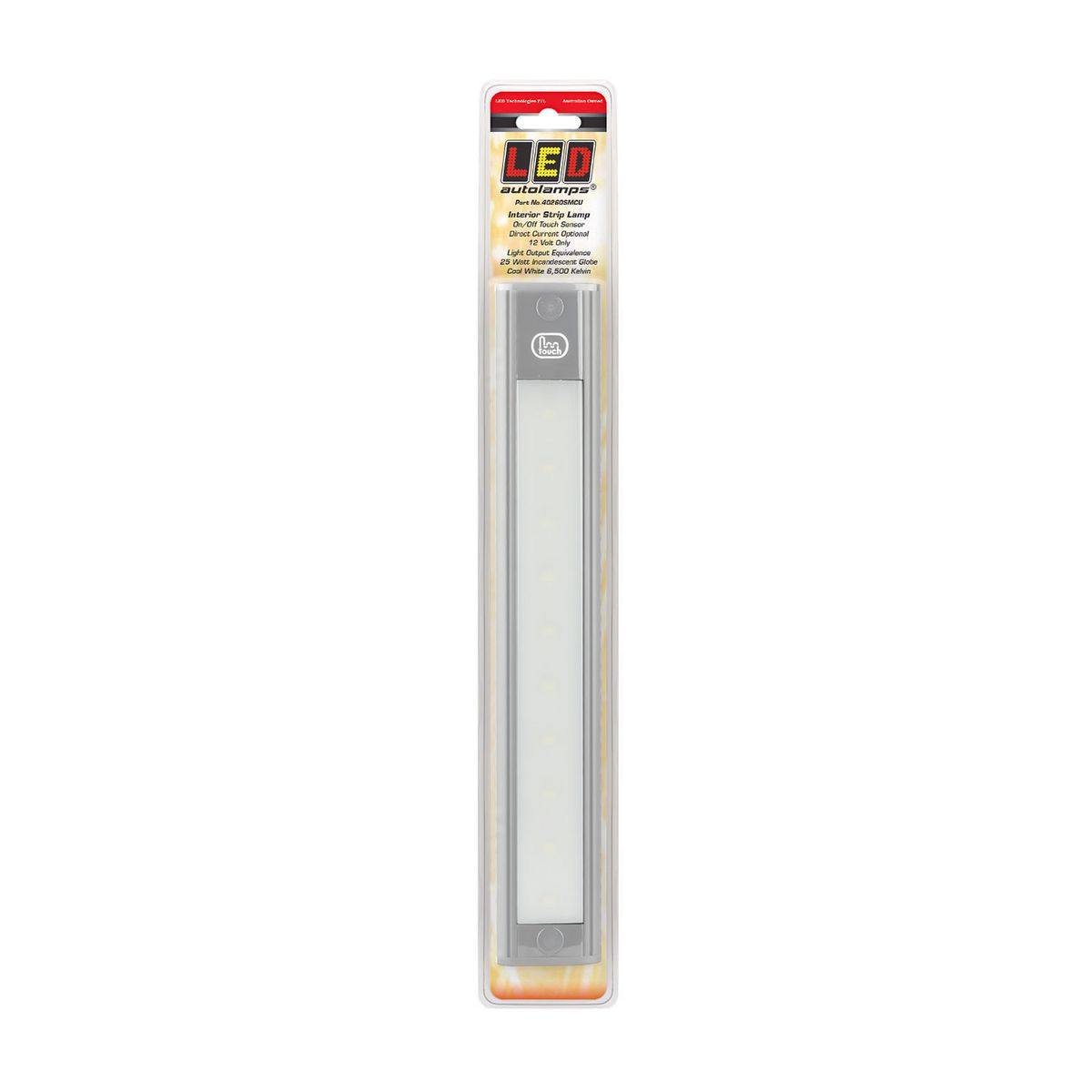 LED Autolamps 12V Interior Strip lamp Touch Sensor Switch With MCU Circuitry - 40260SMCU