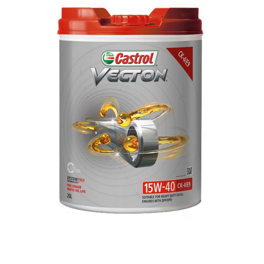 Castrol Vecton 15W-40 Engine Oil CK-4/E9 20L - 3413003