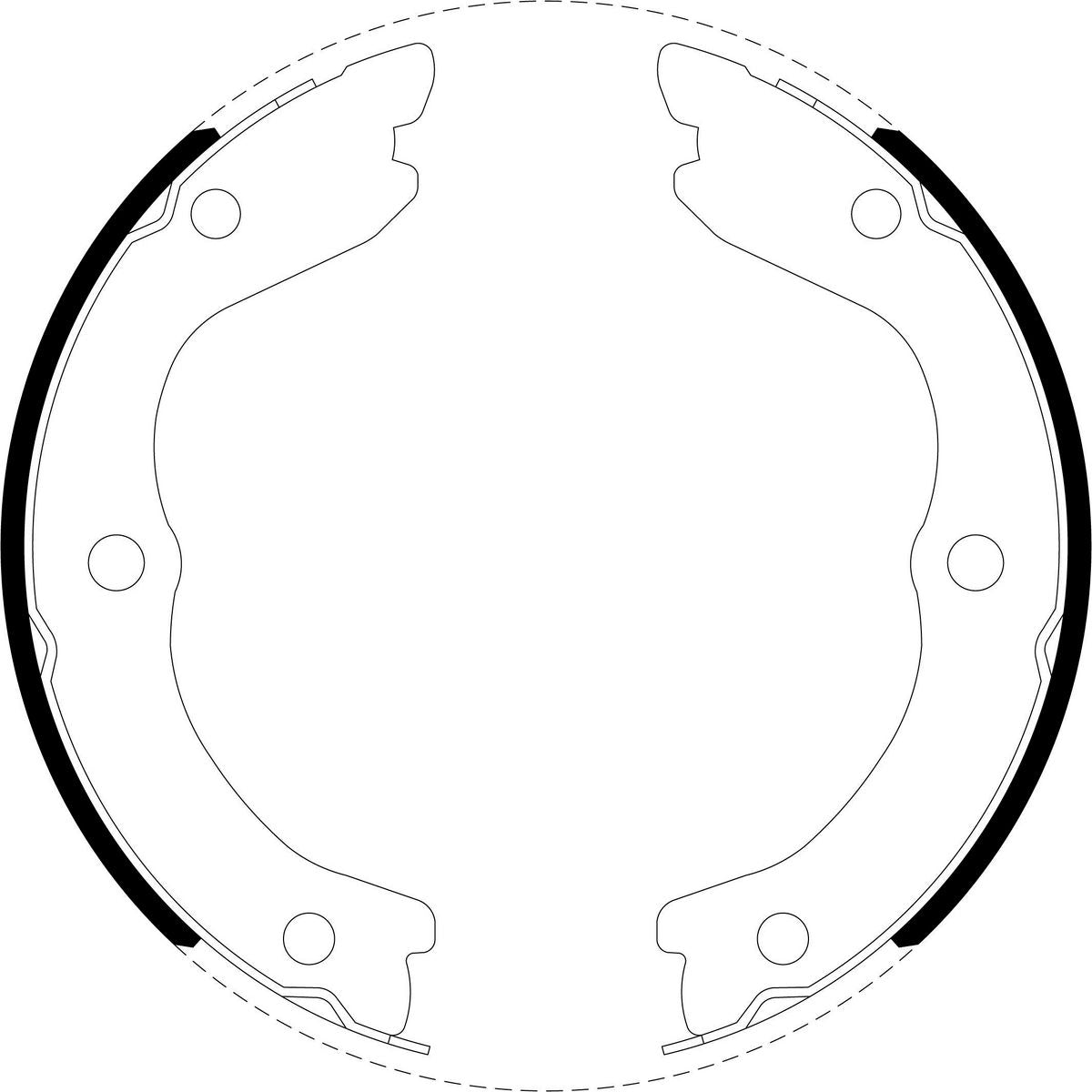 Bendix Brake Shoe - BS5252