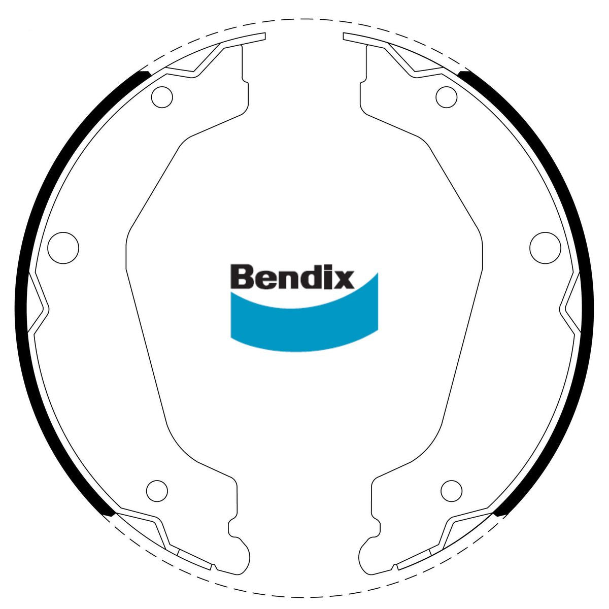 Bendix Brake Shoe - BS5253