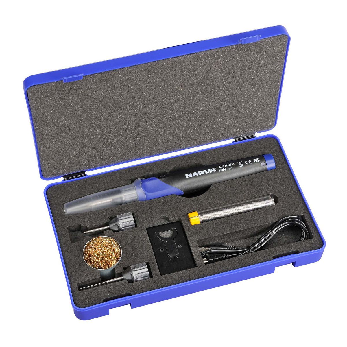Narva 50W Rechargeable Soldering Iron Kit - 56394