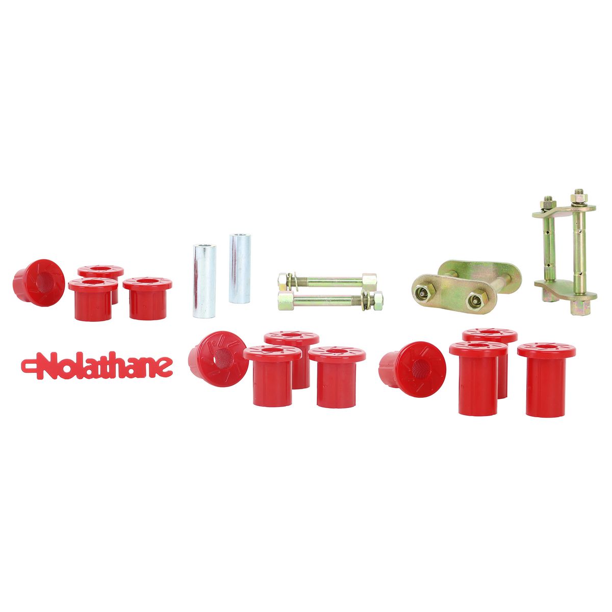 Nolathane Spring greasable shackle and bushing kit - NEK43
