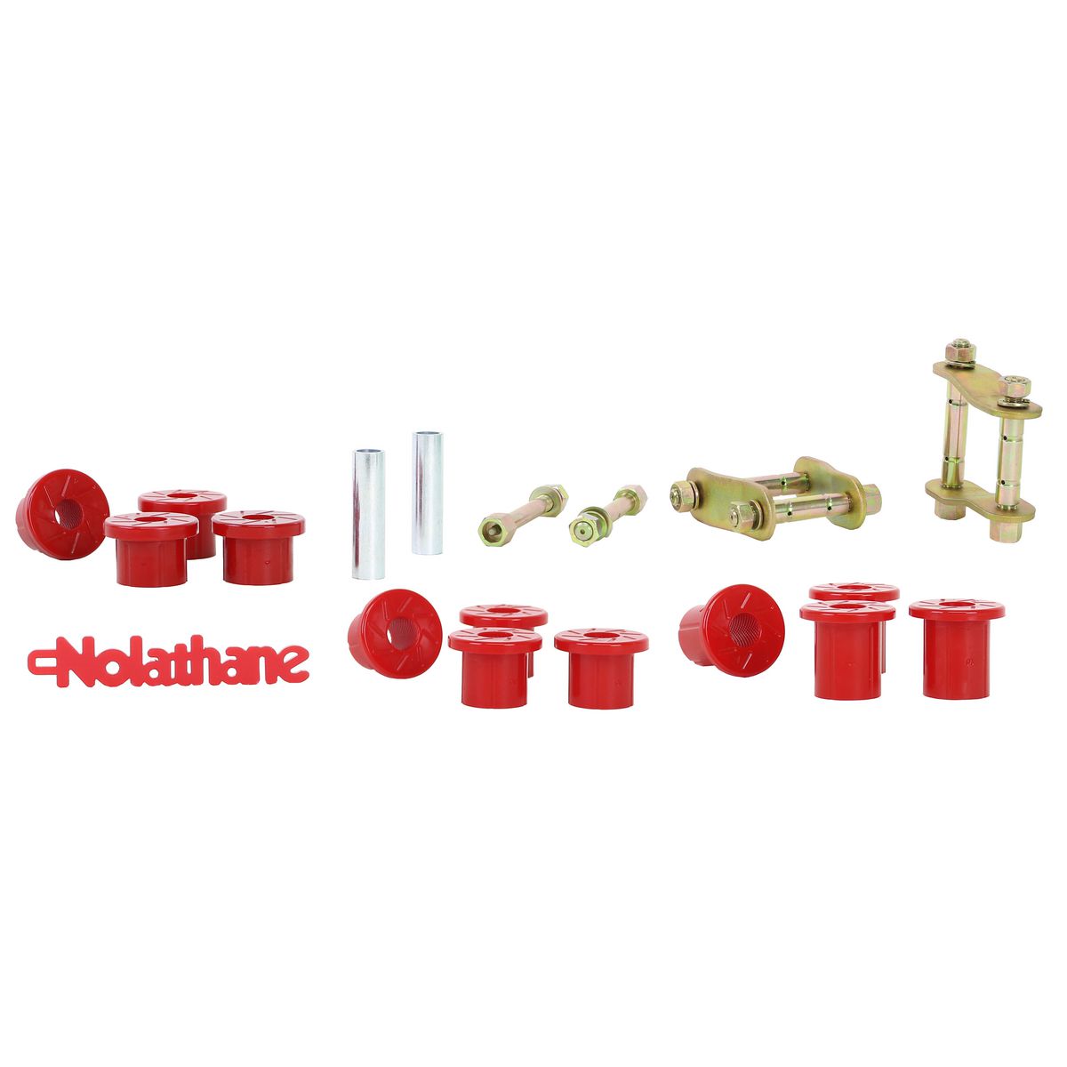 Nolathane Spring greasable shackle and bushing kit - NEK45