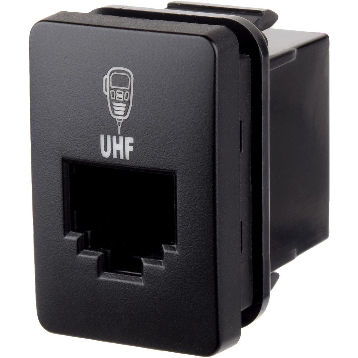 Narva OE Style Push Button Switch UHF Radio Symbol 12V Blue Illumination Suits Toyota - 63303BL