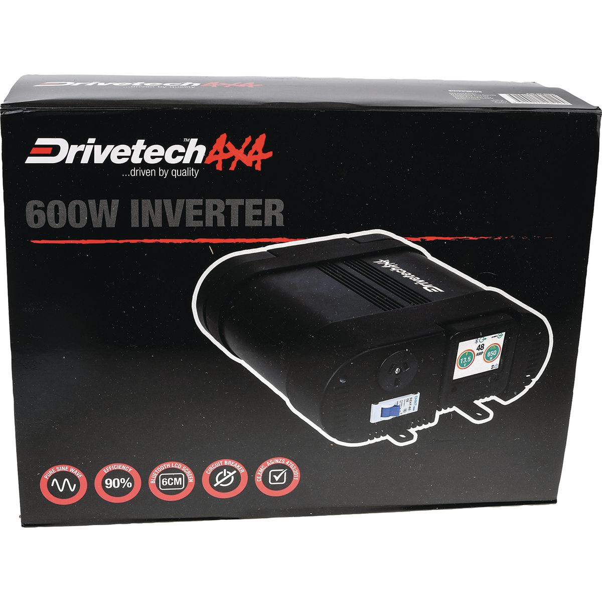 Drivetech 4x4 600W Pure Sine Wave Inverter - DT-02600