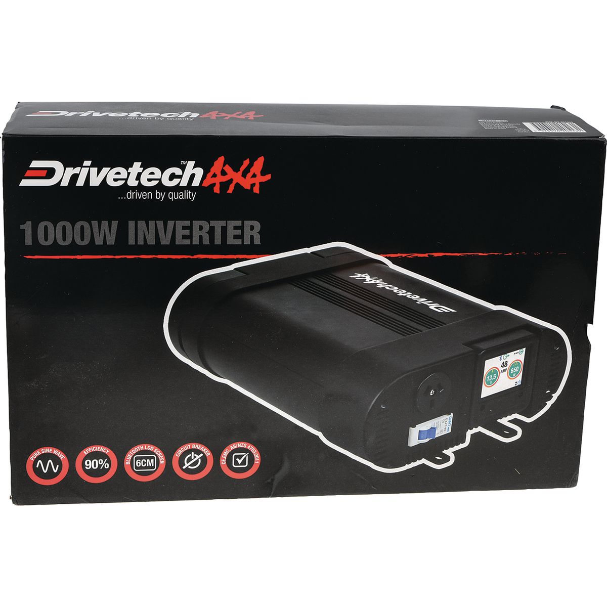 Drivetech 4x4 1000W Pure Sine Wave Inverter - DT-021000