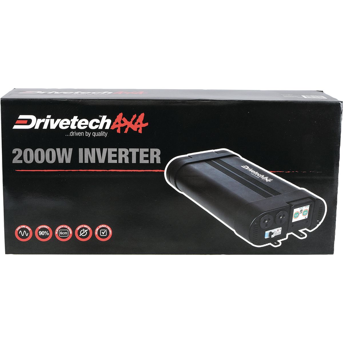 Drivetech 4x4 2000W Pure Sine Wave Inverter - DT-022000