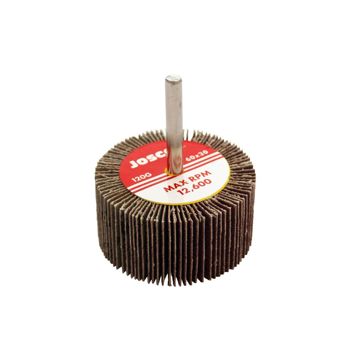 JOSCO Flap Wheel 60x30 120g 6 Spindle Packaged - FW6030120C