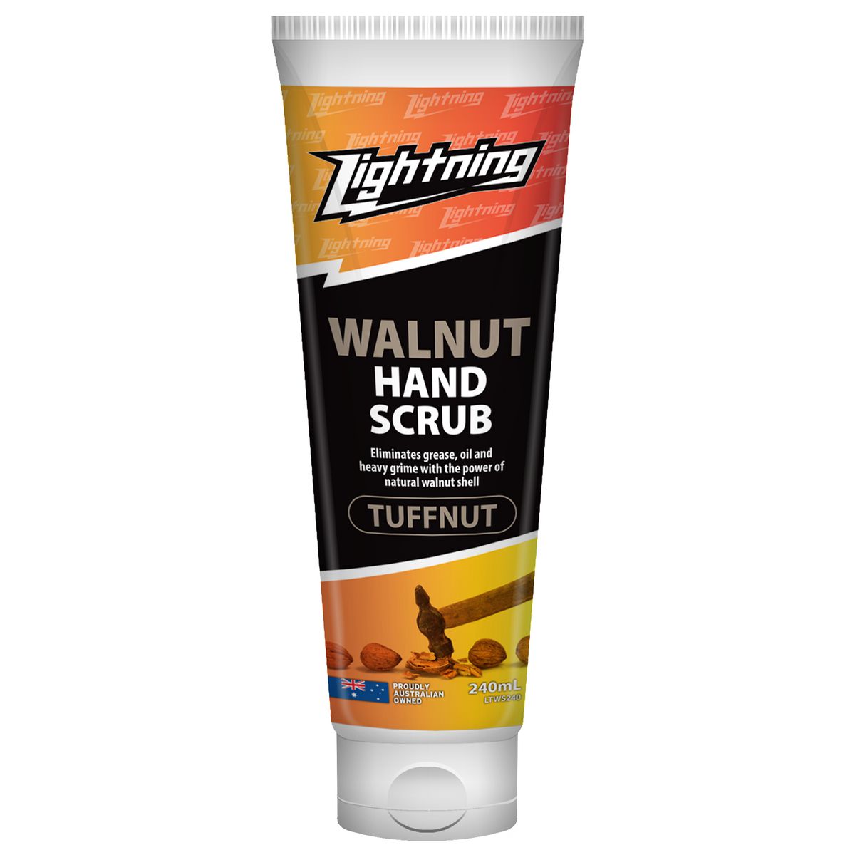Lightning Walnut Hand Scrub 240ml - LTWS240