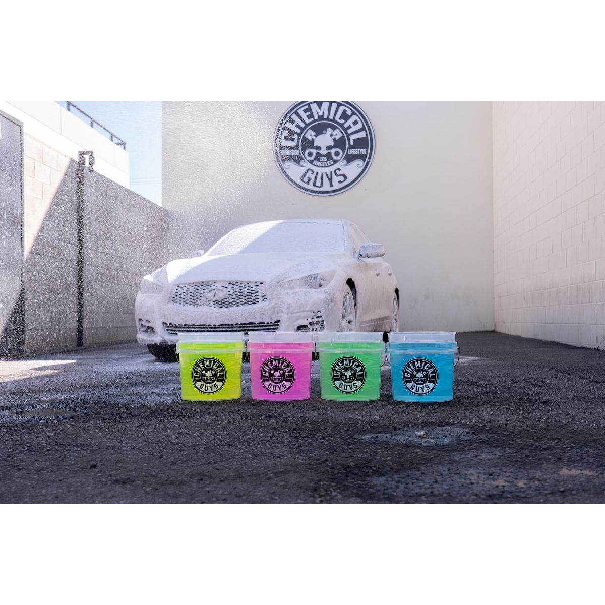 Chemical Guys Ultra Clear Car Wash Bucket 17L - ACC106