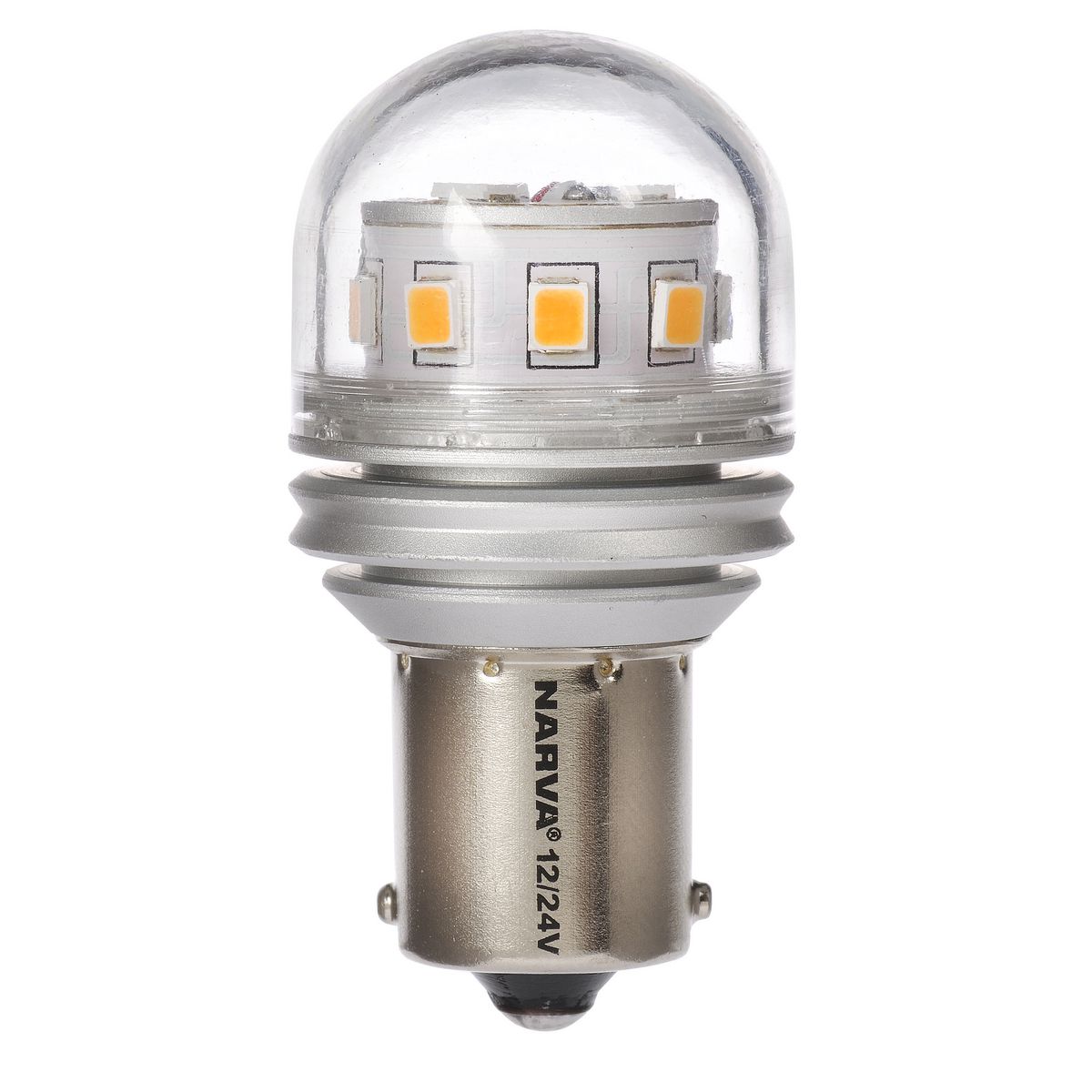 Narva 12/24V Gen III LED BA15S P21W Globes - 18262BL