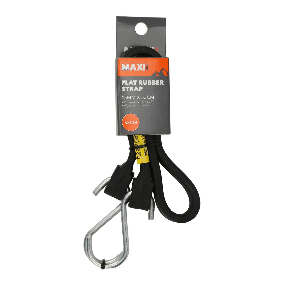 Maxi Trac Elastic Strap Flat 15mm X 53Cm - MT-RS53