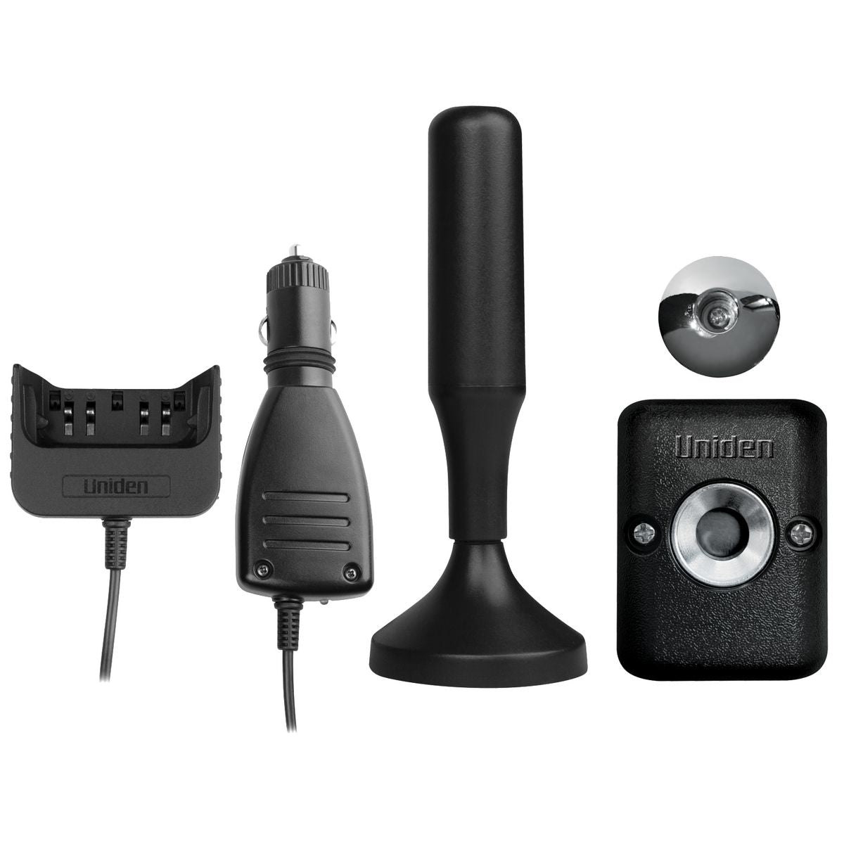 Uniden XTRAK 50/50 PRO Car Kit Cigarette Charger Cradle Mag Antenna - ACCX50