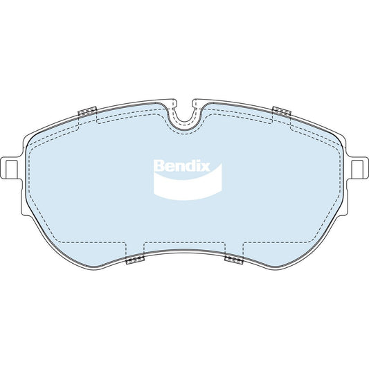Bendix Ultimate 4WD Brake Pads Set - DB2595 ULT4WD
