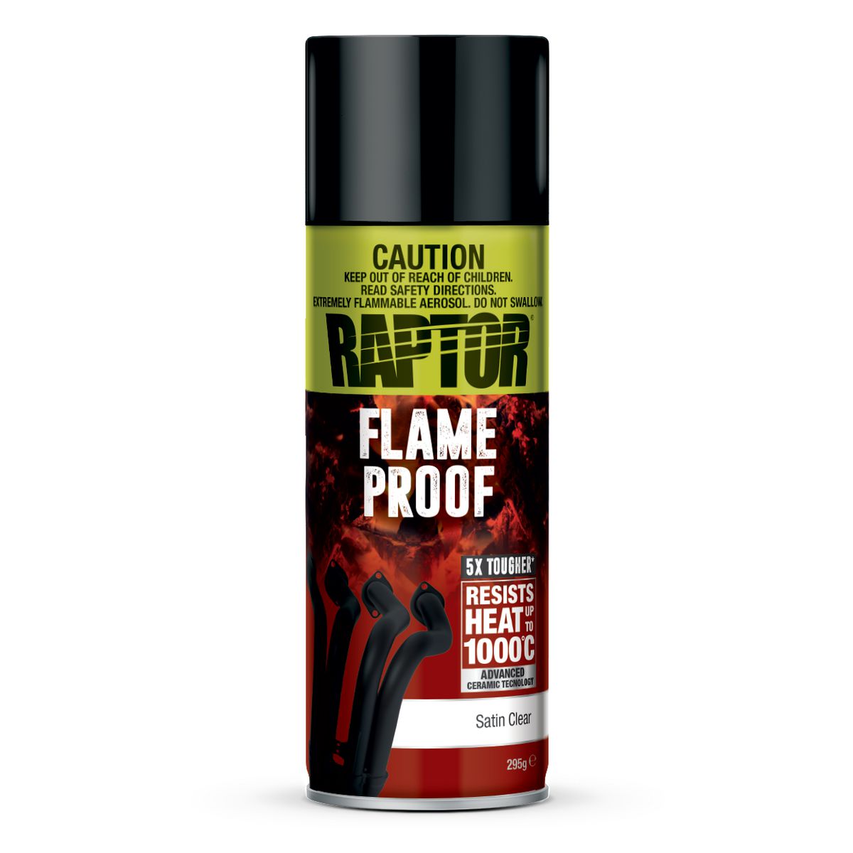 Raptor Flameproof Paint Satin Clear 295G - RFLSC/AL