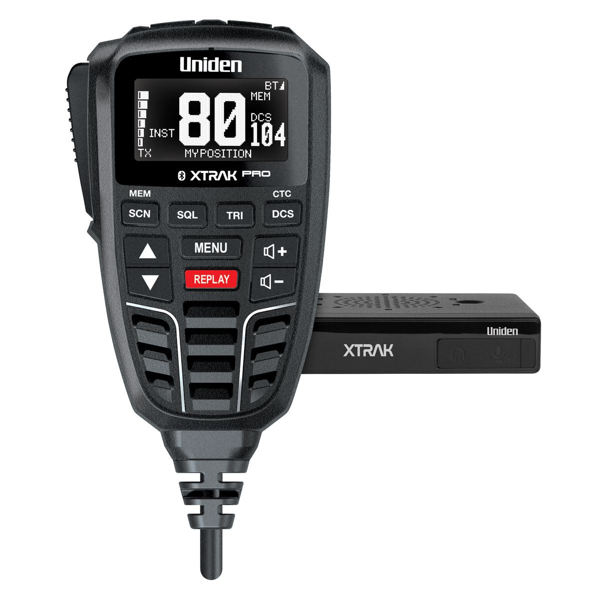 Uniden XTRAX80 PRO Smart UHF Radio with Location Sharing - XTRAK80 PRO