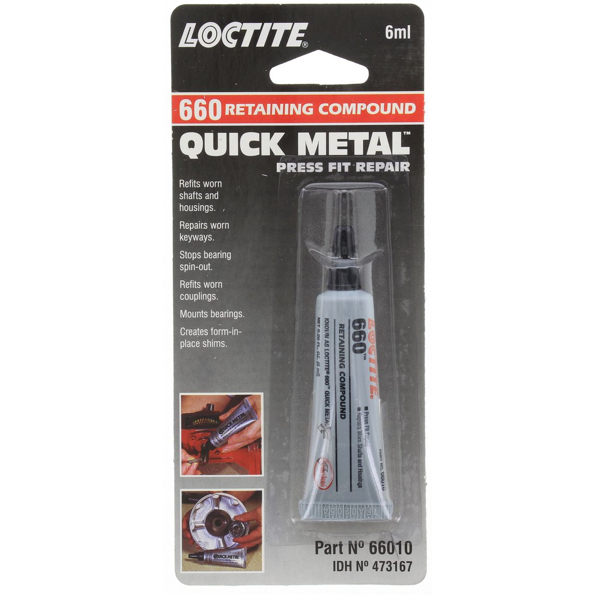 Loctite 660 Quick Metal Press Fit Repair 6ml - 473167
