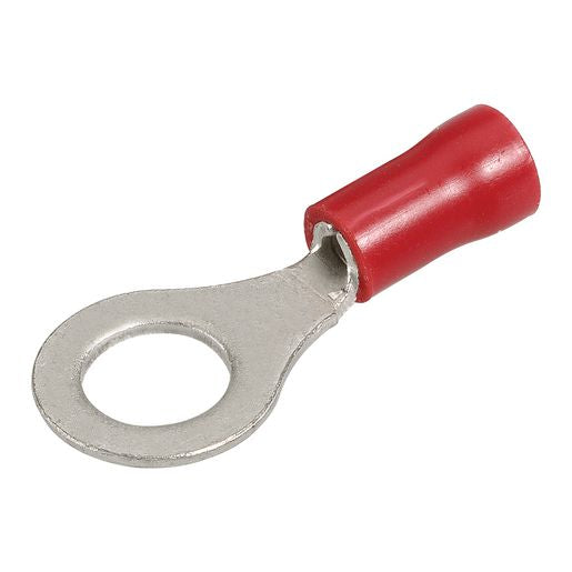 Narva Crimp Terminal Ring Red Insulated 6.3mm 16 Pce - 56074BL
