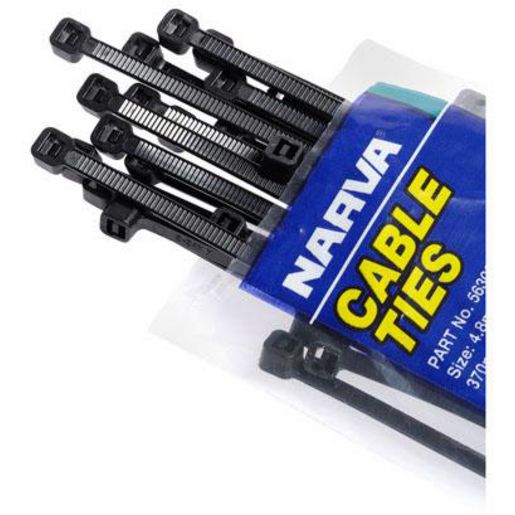 Narva Cable Ties 4mm x 140mm 10Pc - 56302