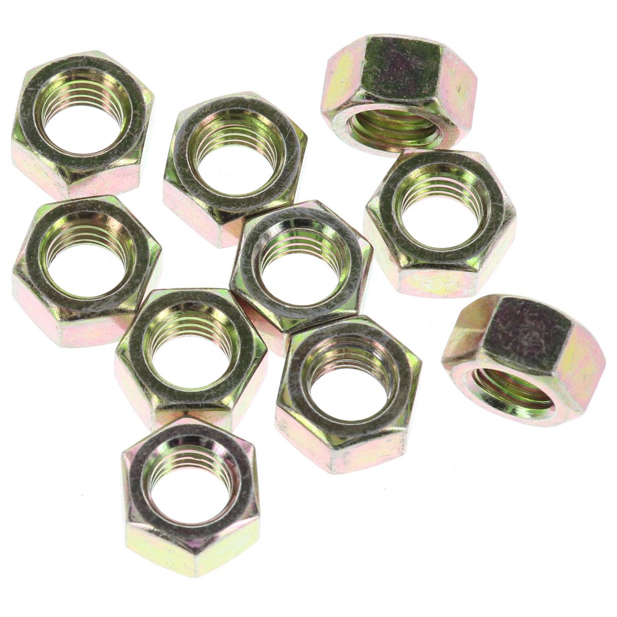 Champion Hex Plain Nut 3/8in UNC Class 5 - BC79