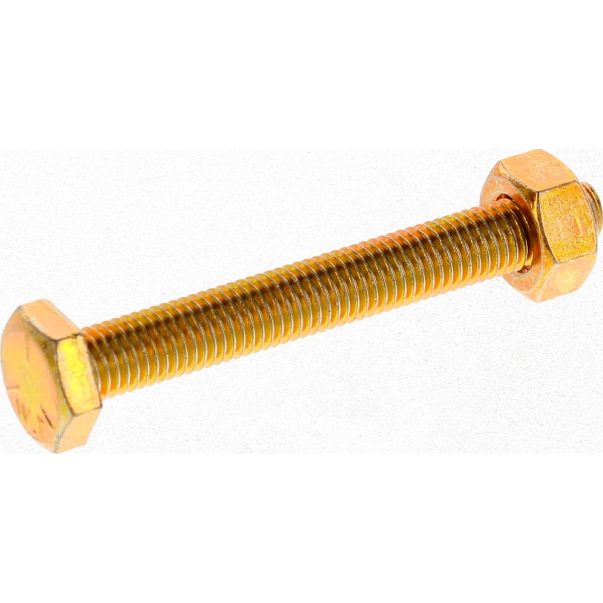 Champion Hex Set Screw & Nut High Tensile 1/4in x 2in UNF Grade 5 - BF11