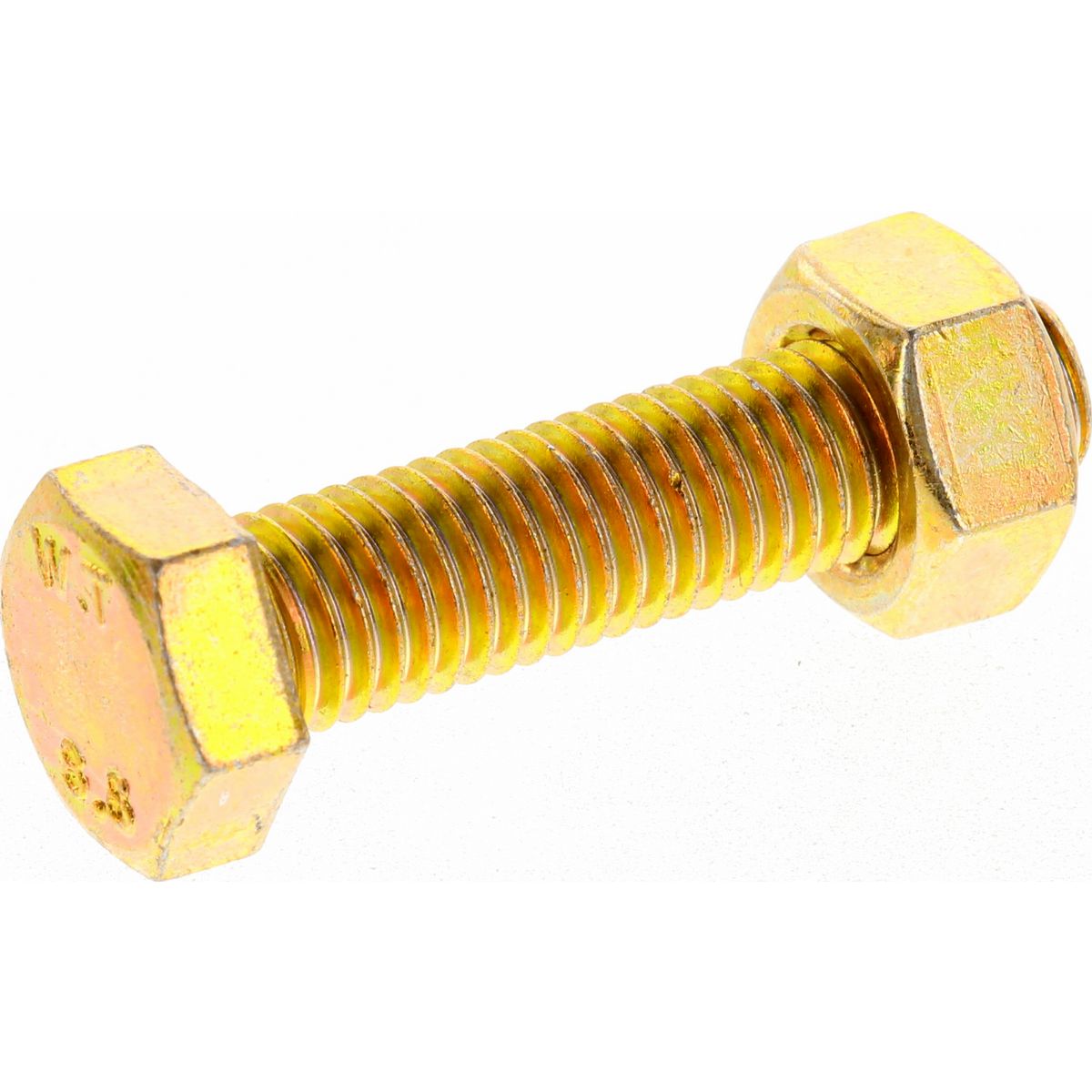 Champion Hex Set Screw & Nut High Tensile M12 x 50mm Grade 8.8 - BM124