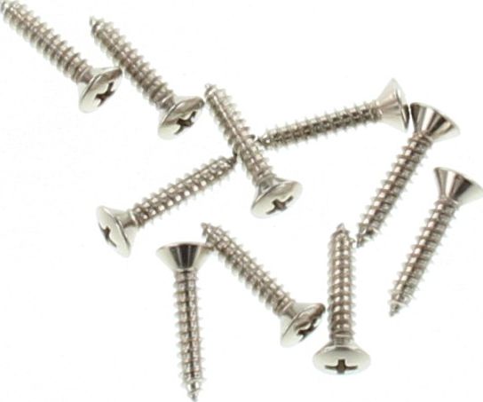 Champion Self Tapper Screw Rsd Phillips 4.8 x 25mm Nickel Plated - BH505