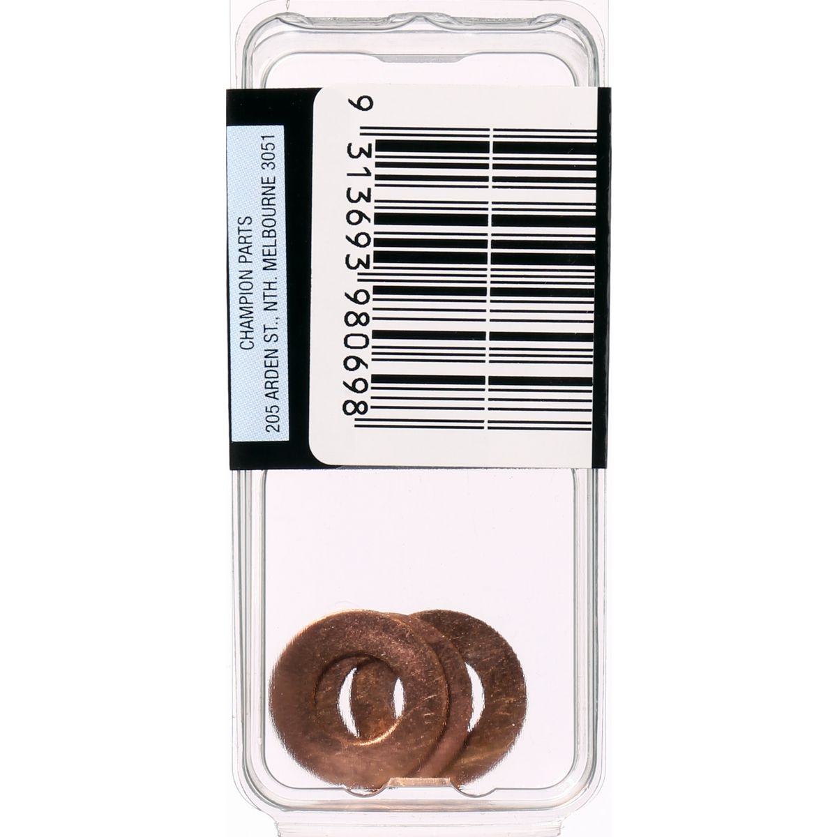 Champion Washer Flat Copper 3/8in x 3/4in x 20G - BH069
